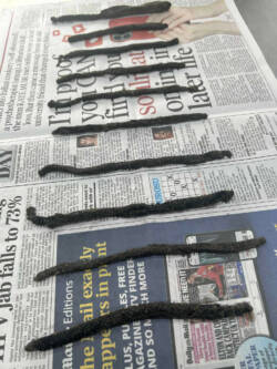 Frozen Black Lug Wraps - Image 3