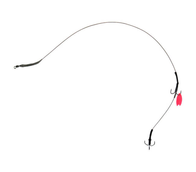 2 Hook Snap Tackle | Semi Barbed | Size 6 | 28lb