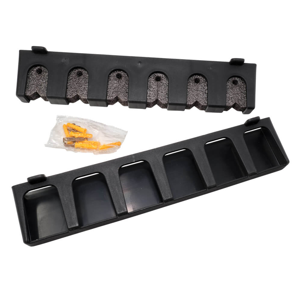 Rod Rack | Holds Six Rods | Black