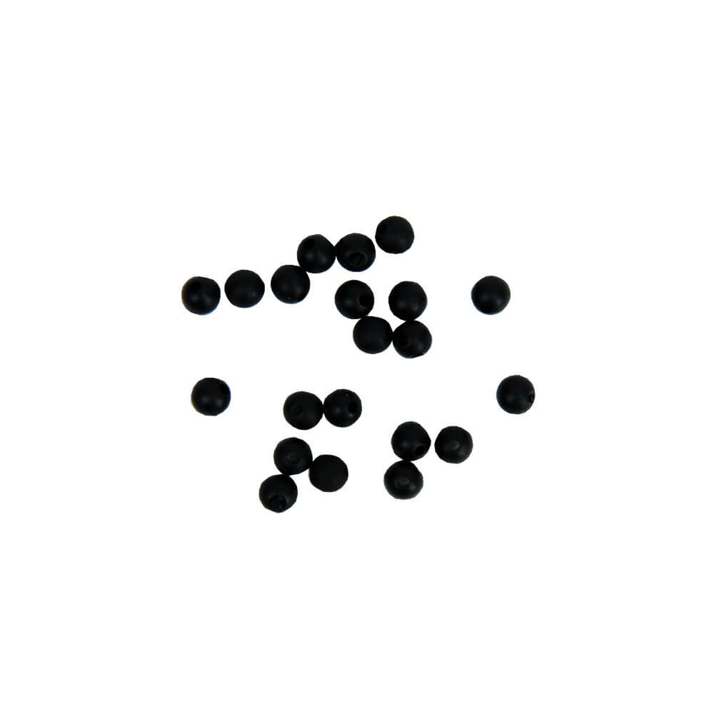Rubber beads  | 4mm