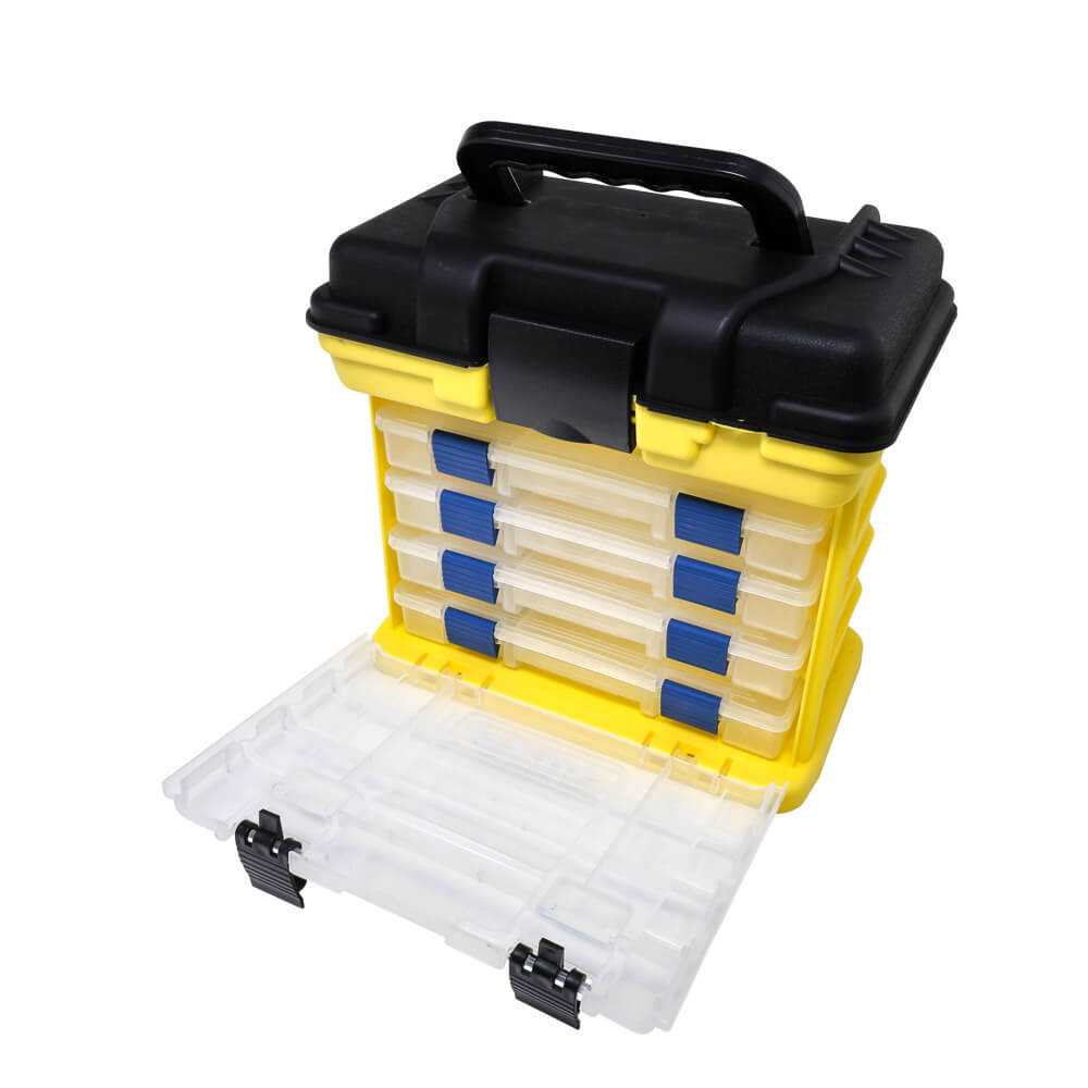 Tackle Chest | 26.5 x 17.5 x 26cm | Red - Image 2