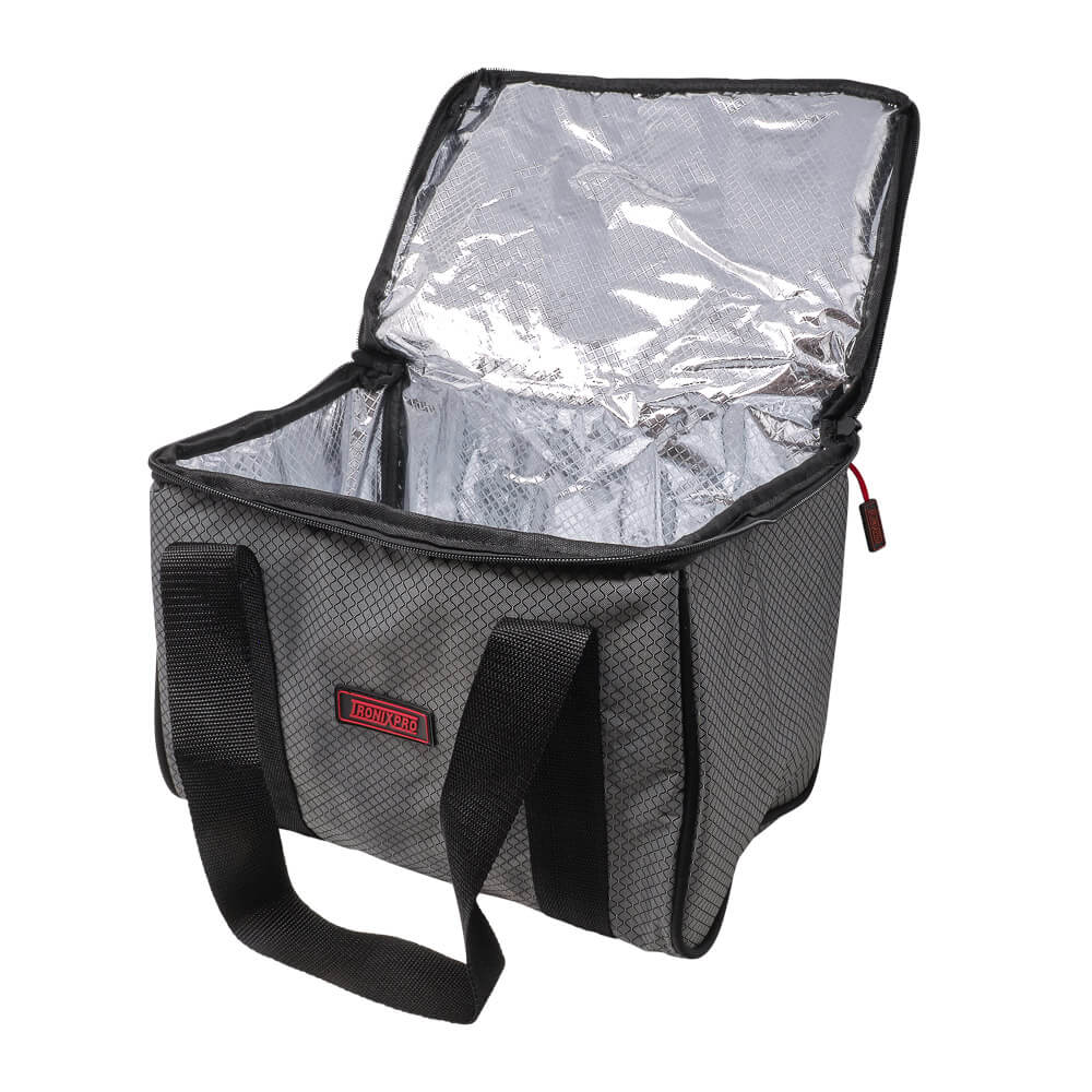 Large Cool Bag | Grey/Black - Image 3