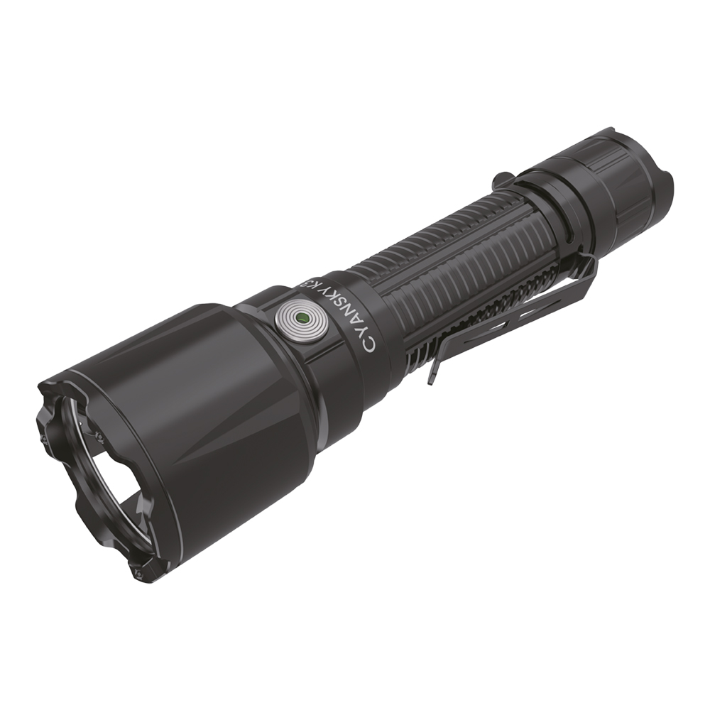 Super Long Range Tactical Flashlight | 2000 Lumens | 700m