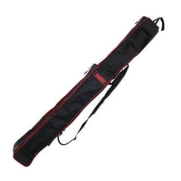Double Compartment Quiver | Black/Red