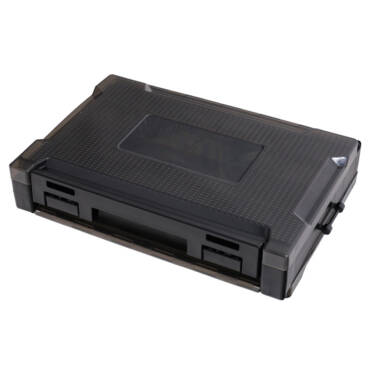 Slit Foam and Compartment Box | 205*145*46mm | Dividers | Black