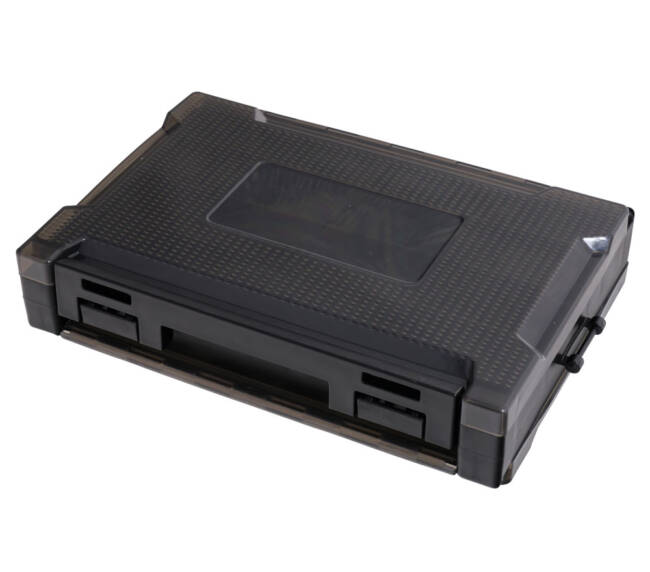 Slit Foam and Compartment Box | 205*145*46mm | Dividers | Black
