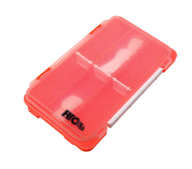 Clip & Lock Case - Small compartment | 17.5 x 10.5 x 2cm | Orange