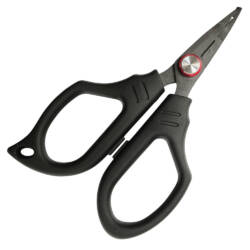 Split Ring Braid Scissors | 12.7cm | Black