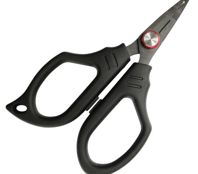 Split Ring Braid Scissors | 12.7cm | Black