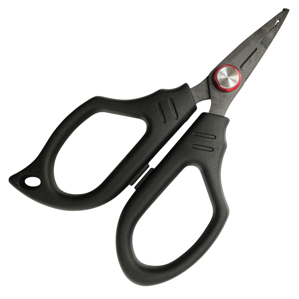 Split Ring Braid Scissors | 12.7cm | Black