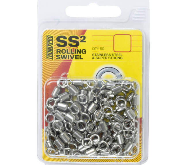 SS2 Rolling Swivel Max Packs | Size 3/0 | 316kg/696lbs