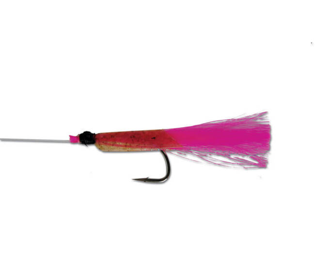 Pink Feather Rig | Size 1 | 4 Hooks