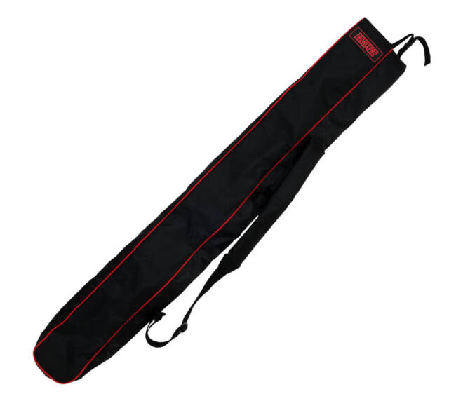 Single Compartment Quiver | Black/Red