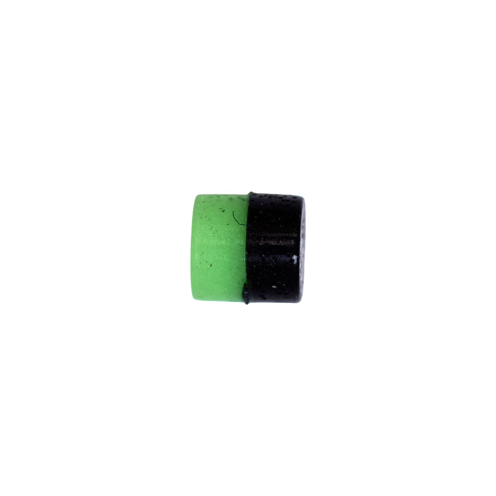 Hook Barrels | 5*5mm  | Black & Green Glow