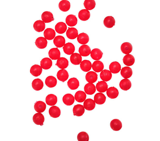 Round Beads | 8mm | Red