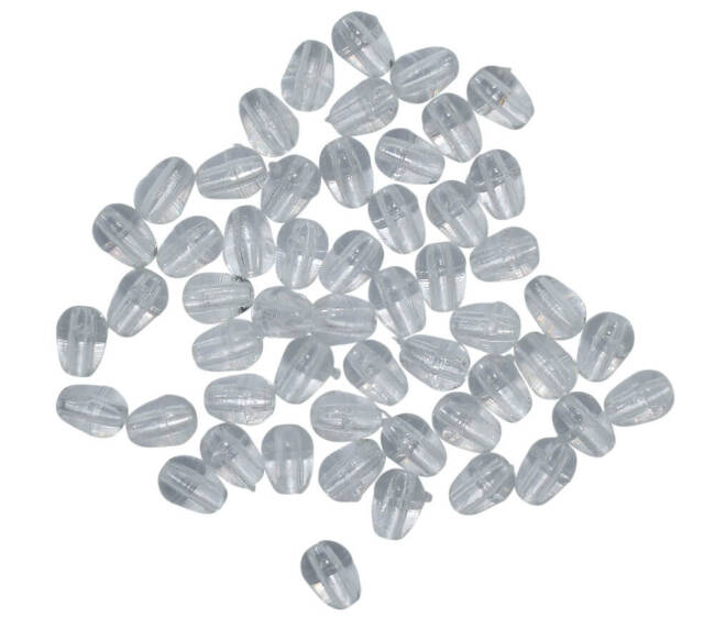 Rig Bead | 3 x 4mm | Clear