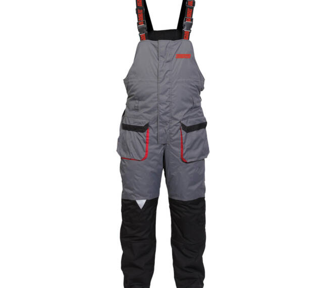 Tronixpro - Snug Bib & Brace | Grey, Black & Red