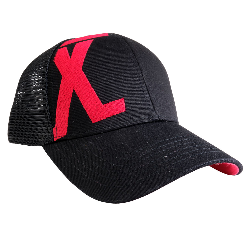 X Logo Trucker | Black/Red | One Size