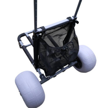 Beach Trolley Mesh Bag | 30 x 14 x 45cm | Black