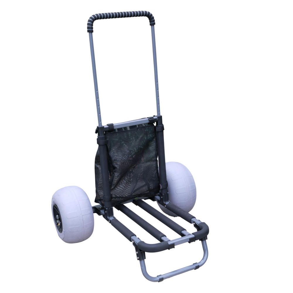 Deluxe Beach Trolley | 82 x 84 x 120cm | Grey - Image 2