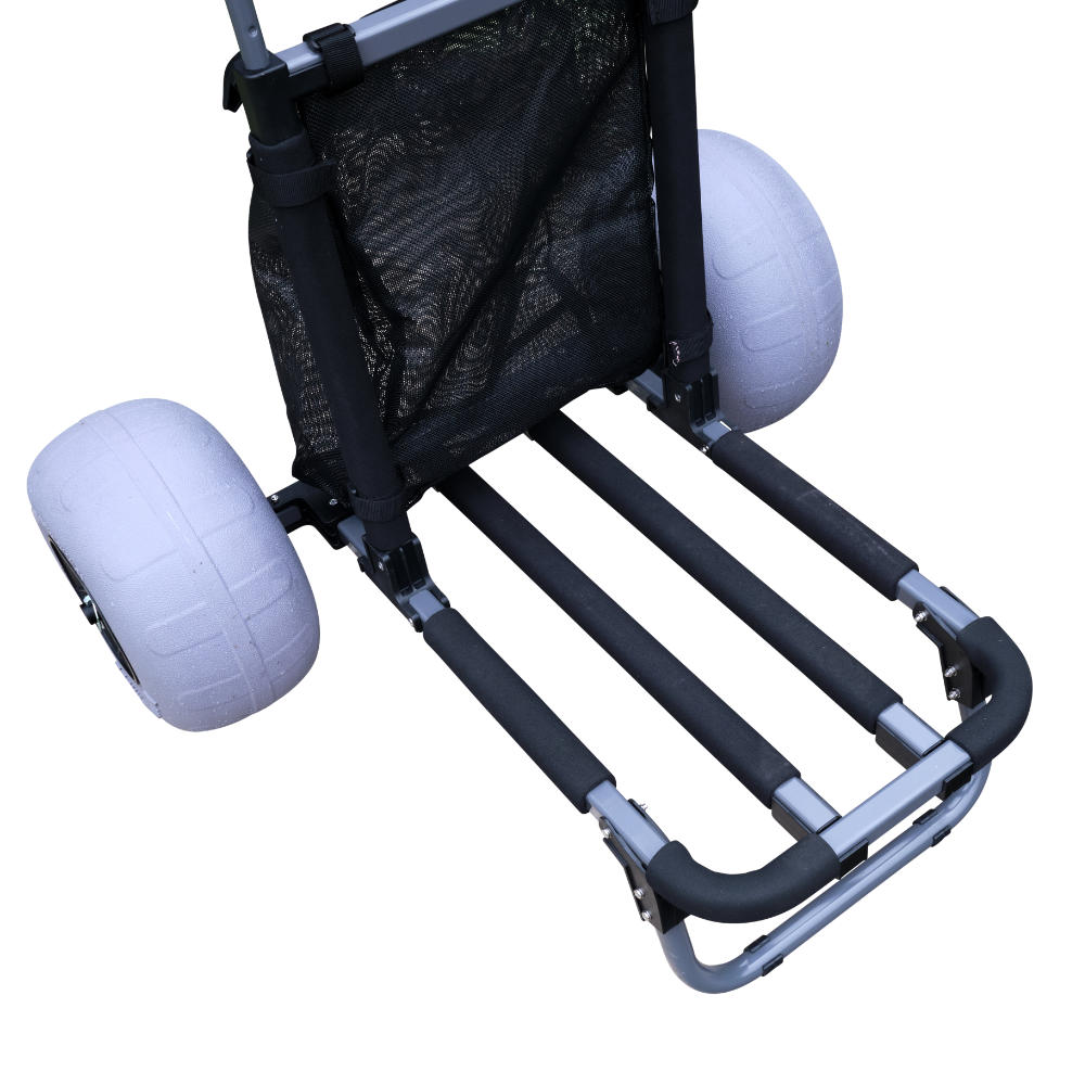 Deluxe Beach Trolley | 82 x 84 x 120cm | Grey - Image 3