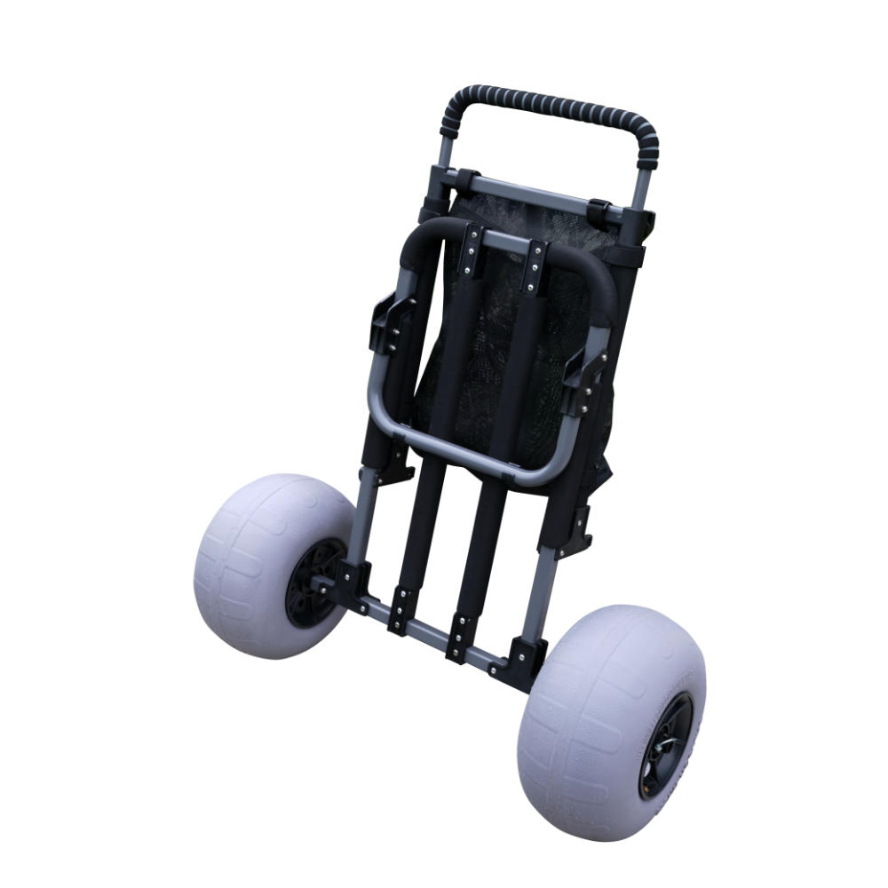 Deluxe Beach Trolley | 82 x 84 x 120cm | Grey - Image 9