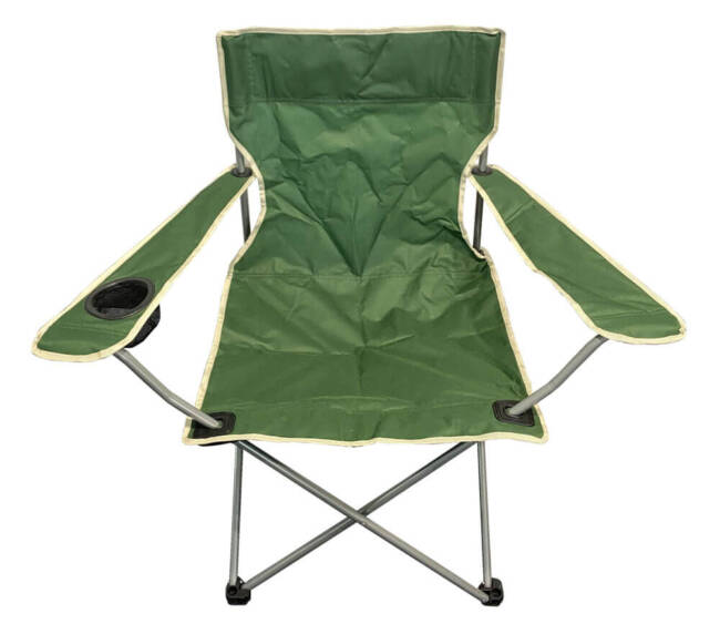 Chair with Cup holder | Green