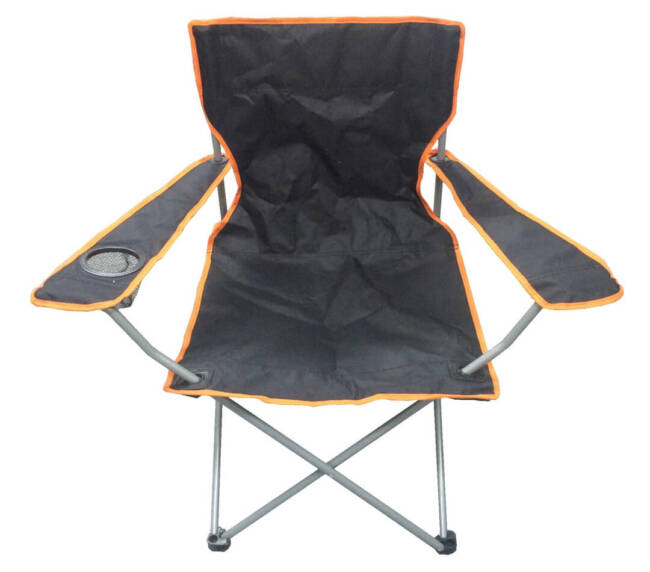 Chair with Cup holder | Black