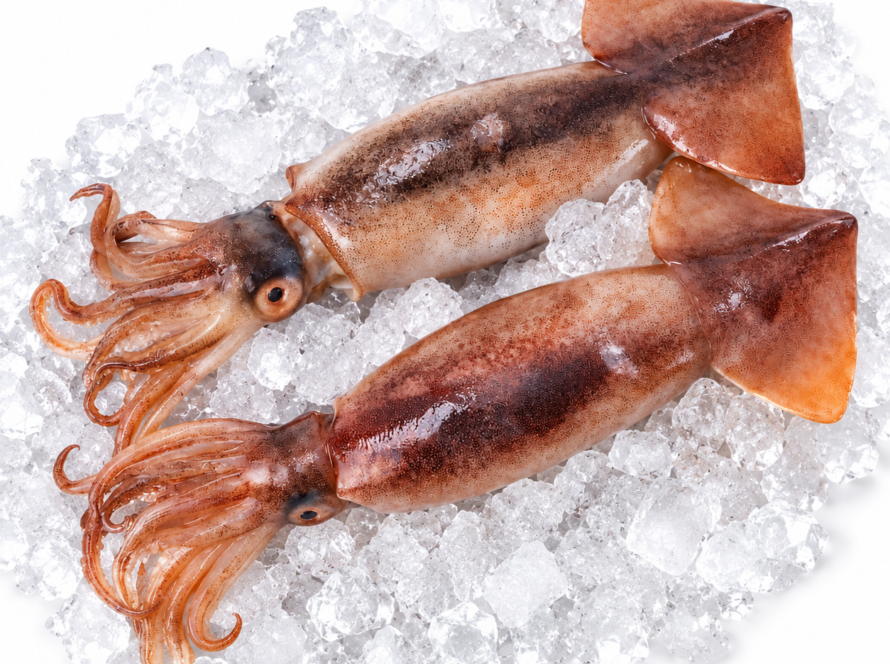 Unwashed Illex Squid