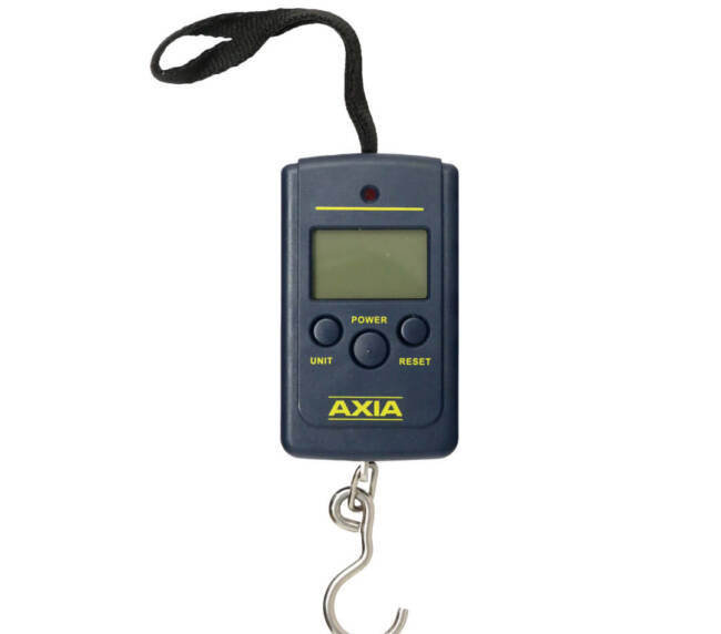 AXIA Digi Scale | Max 40kg | Max 90lb