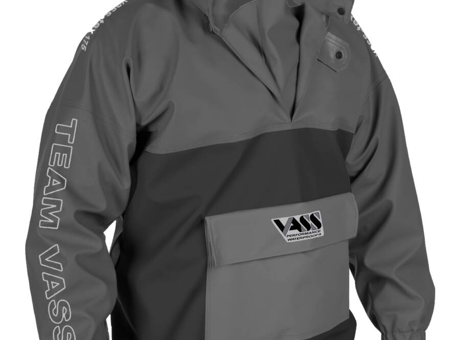 Team Vass 175 Winter Edition Smock Black/Grey