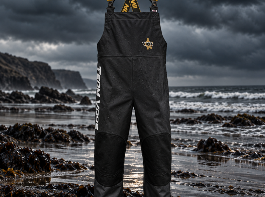 Vass Team Vass 220 Bib & Brace with Knee - Black